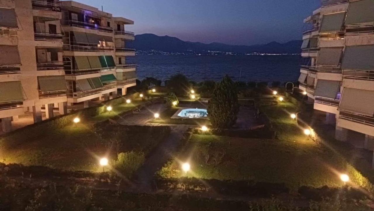 Apartment With Sea View Oropos Esterno foto