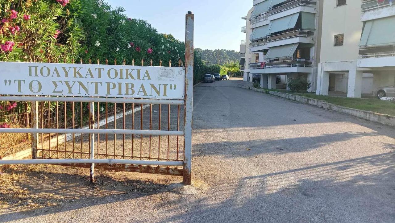 Apartment With Sea View Oropos Esterno foto